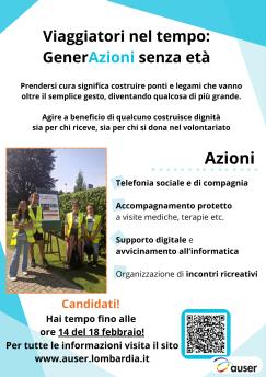 Servizio civile 2025 in Auser